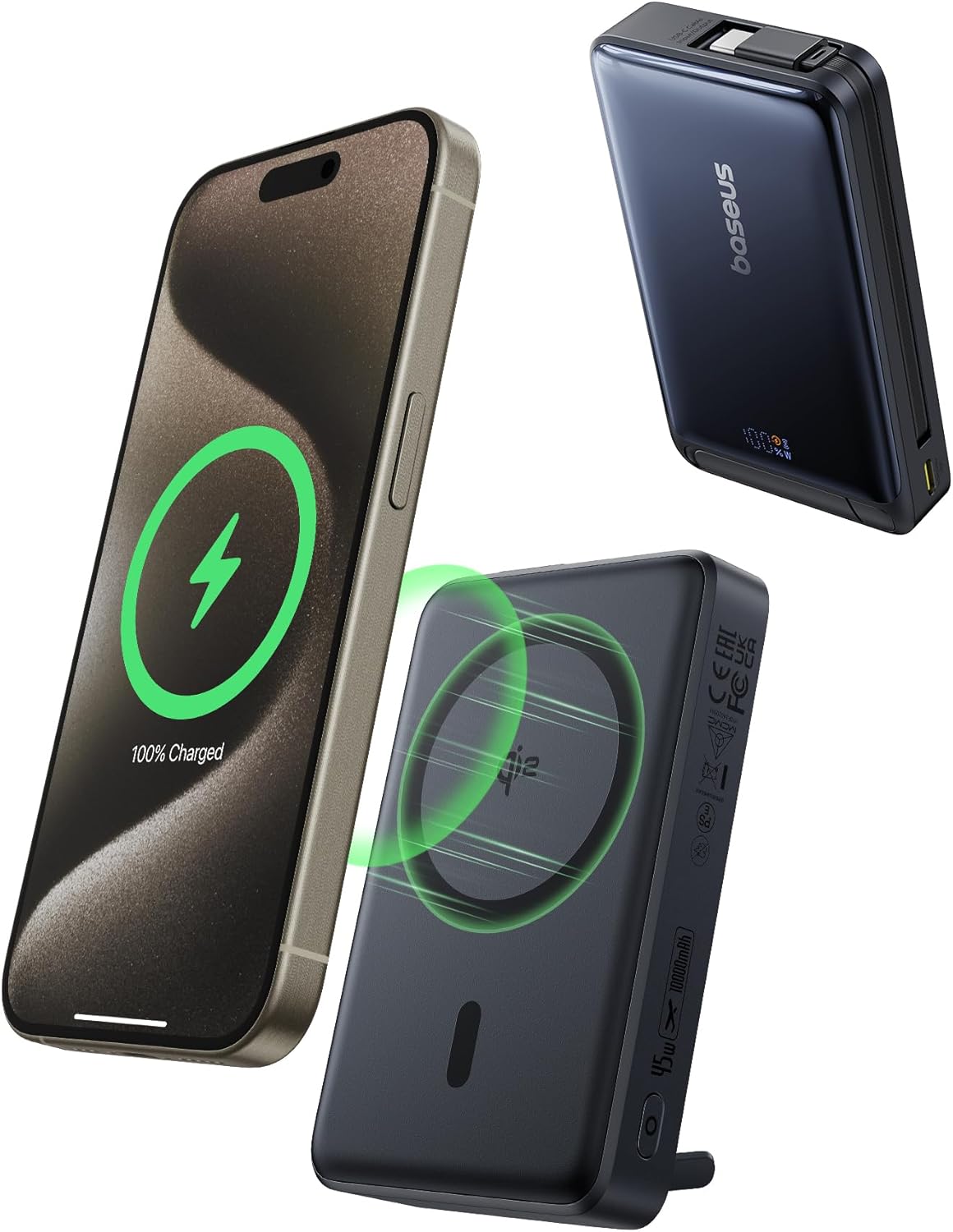 CIO モバイルバッテリー コンセント 一体型 65W モバイルバッテリータイプc